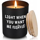 Gifts for Him Her, Romantic Candle for Husband Wife Boyfriend Girlfriend, Anniversary Birthday Christmas Valentines Day Gifts for Men Women, Funny Bridal Shower Bachelorette Party Gift for Couples