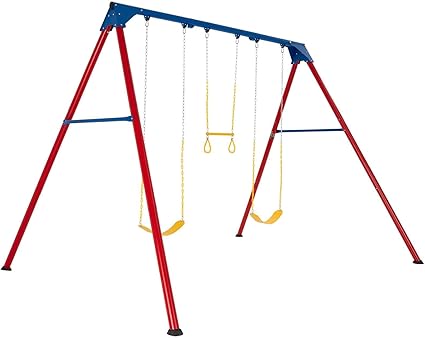 lifetime heavy duty swing set