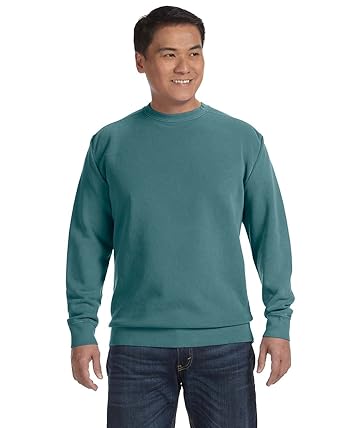 Comfort Colors Men S Garment Dyed Crewneck Sweatshirt At Amazon