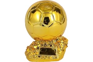 6.3" World Cup Ballon d'Or Best Player Award is Applicable for Birthday Gifts, Household Items, Fan Collections, and Football