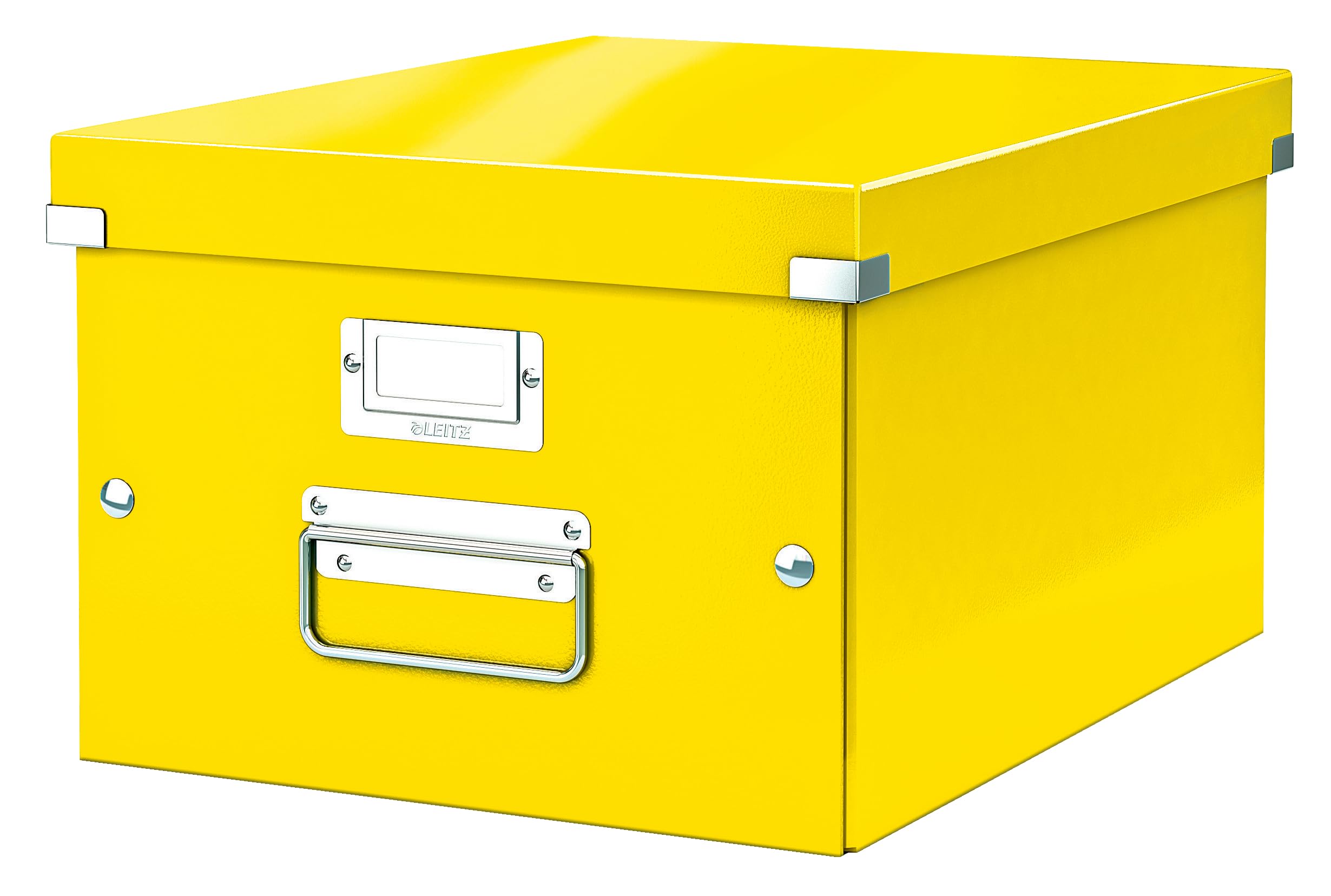 Leitz A4 Storage Box, Click and Store Range 60440016 - Medium, Yellow
