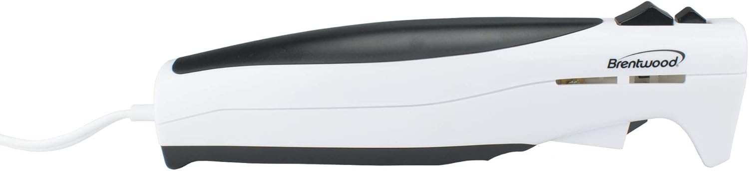 Brentwood Electric Carving Knife, 7-inch, White: Kitchen & Dining
