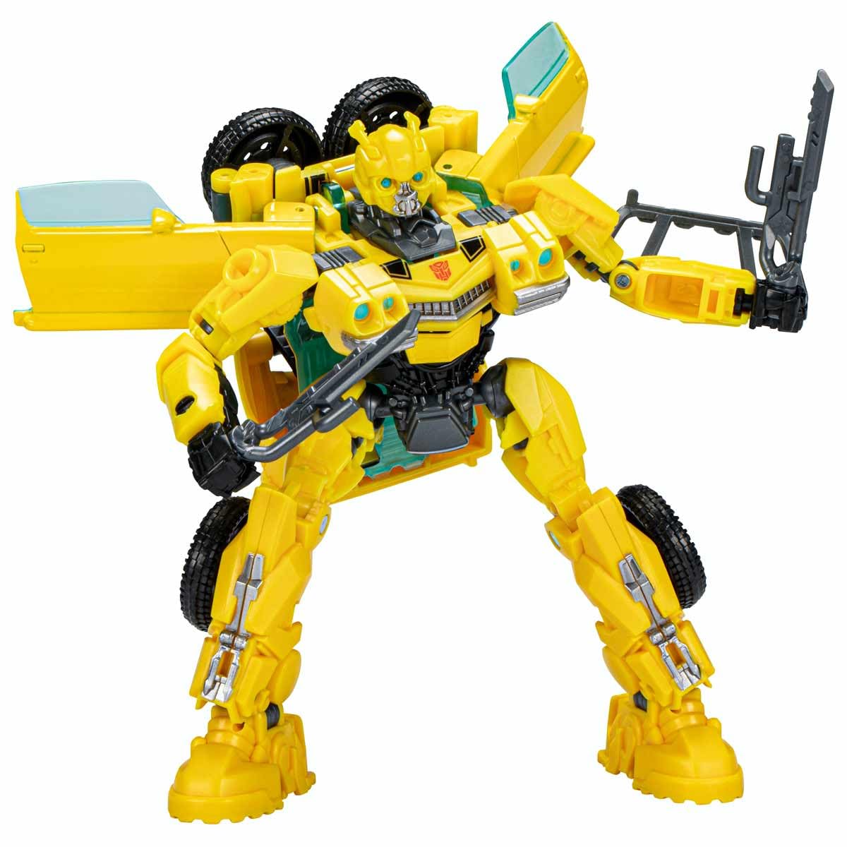 Transformers Toys Rise of the Beasts Movie, Deluxe Class Bumblebee Action Figure – Ages 6 and up, 12.5 cm — image 1
