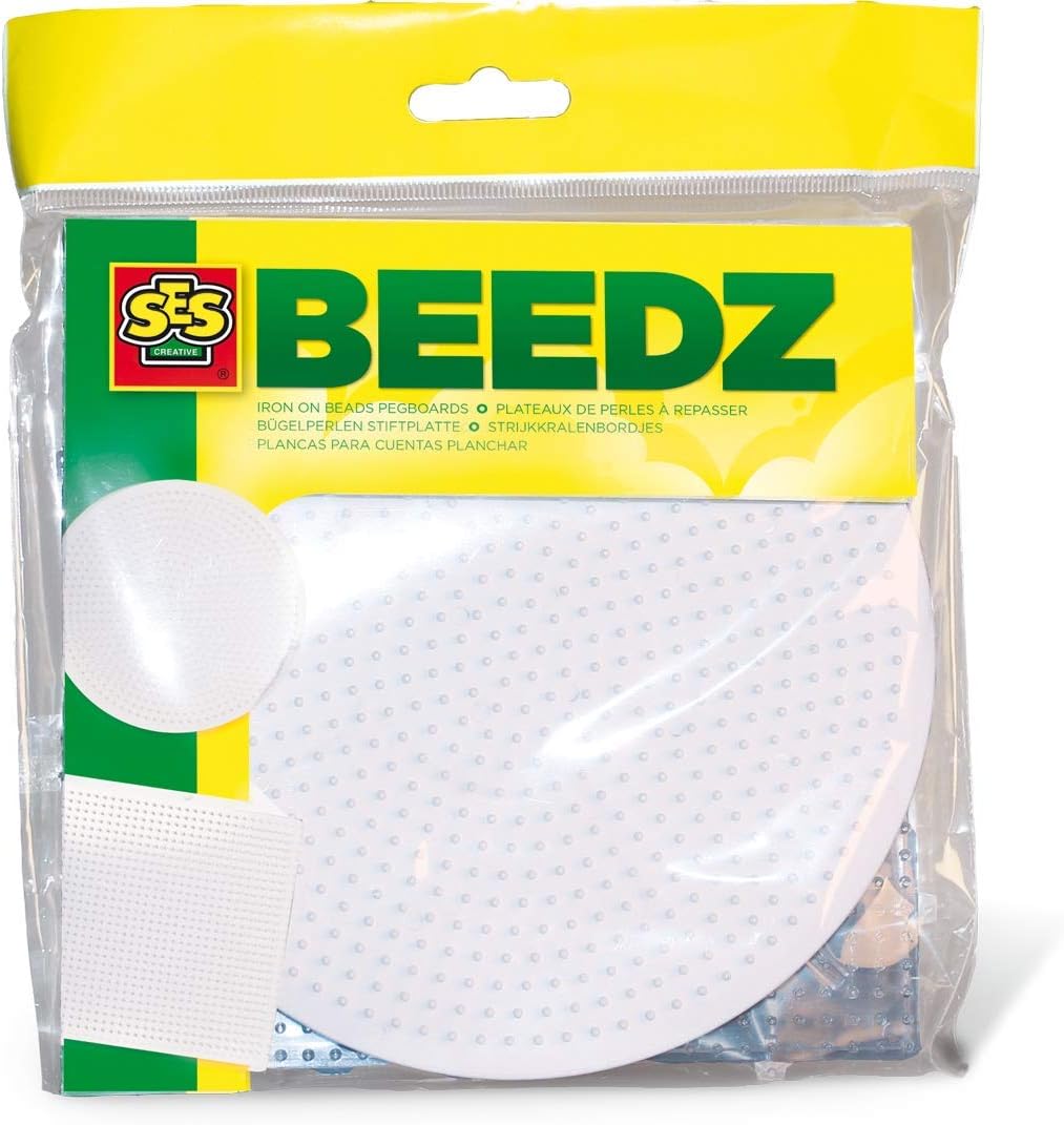 SES Creative 00781 Children's Pegboards, White