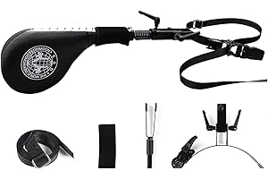 Taekwondo Kick Pads Holder, Tae Kwon Do Karate Strike Targets Kicking Boxing Hands-Free Kicking Pads for Martial Arts with Mo