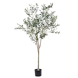 Artificial Olive Tree for Living Room Decor, 6FT