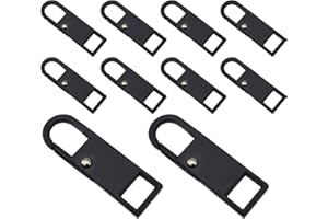 Luggage Replacement Zipper Pulls, Replacement Zipper Repair Kit - Detachable Case Pulls Kit, Buckle Clothing Accessories