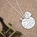 O.RIYA Thank You for Raising The Women of My Dream, Mother of Bride Necklace (White)