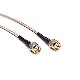 SMA Male to SMA Male Cable 6inch 15cm, RG316