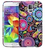 Fosmon DURA-DESIGN Series Slim Fit Case Flexible TPU Cover for Samsung Galaxy S5 (Jellyfish)