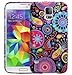 Fosmon DURA-DESIGN Series Slim Fit Case Flexible TPU Cover for Samsung Galaxy S5 (Jellyfish)