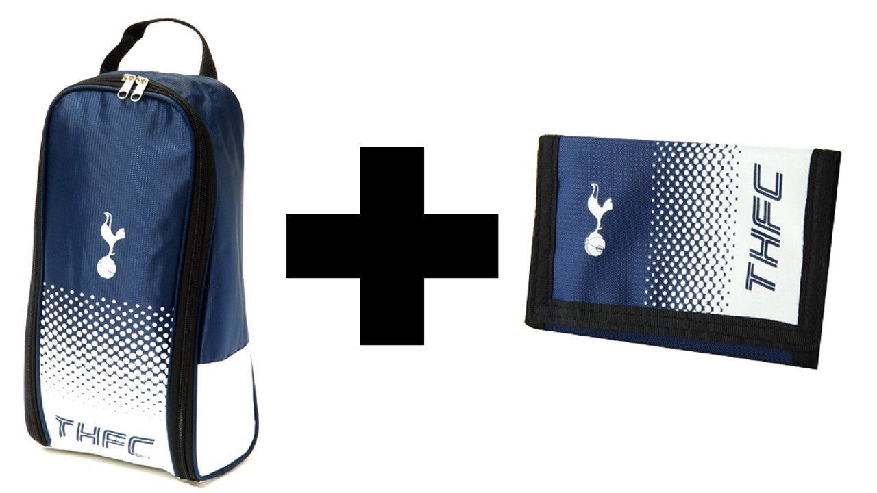 Tottenham Hotspur Wallet and Boot Bag Gift Set Combo