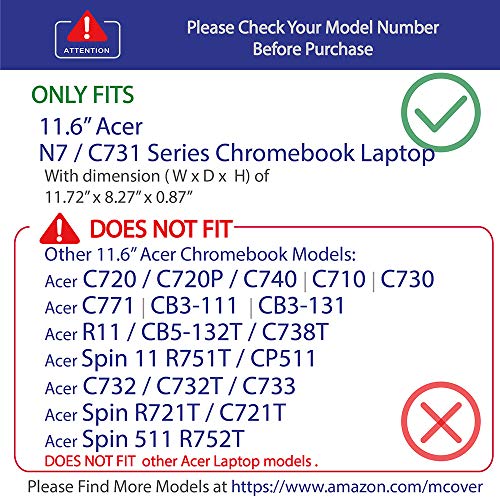 iPearl mCover Hard Shell Case for 11.6