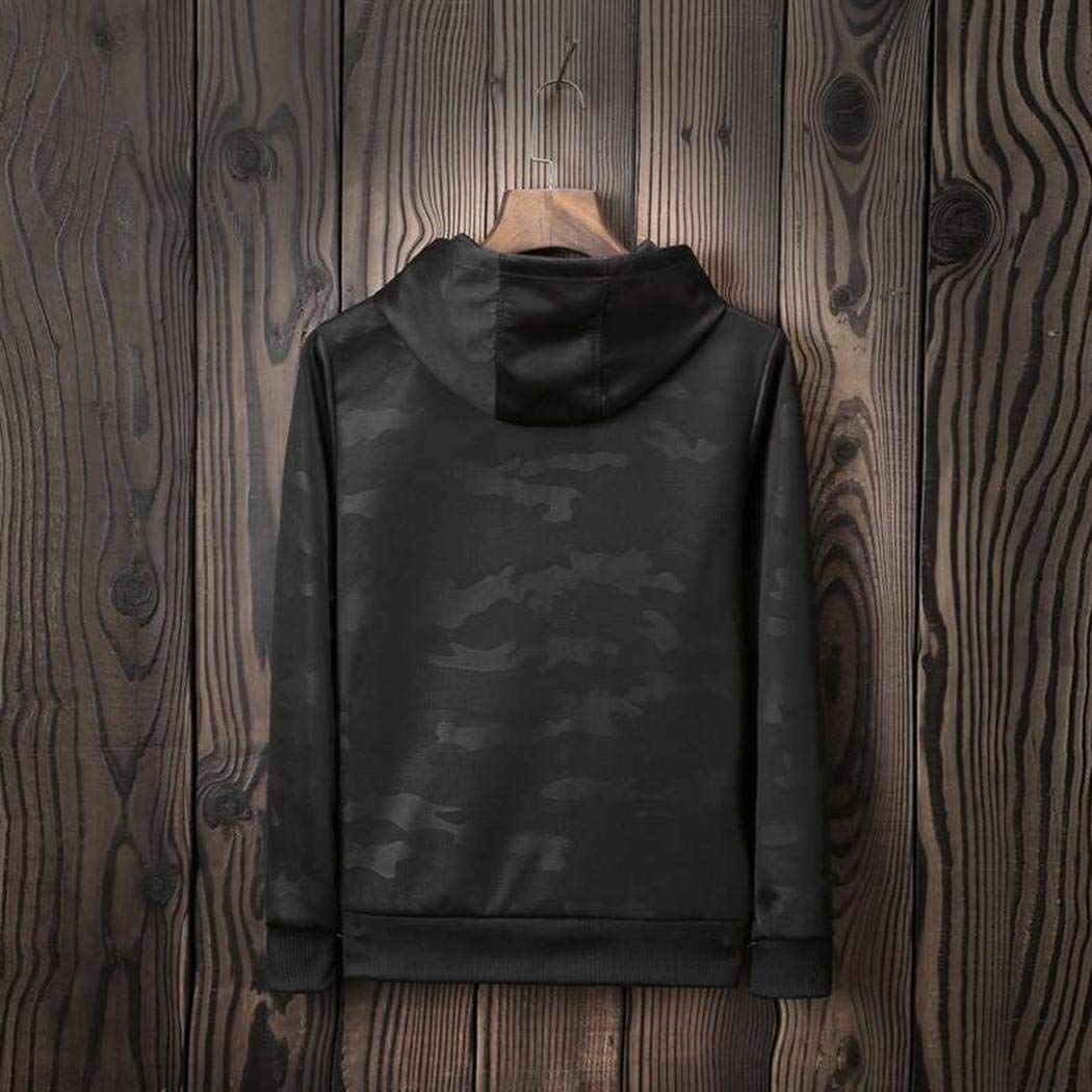 pairris Felpa con Cappuccio da Uomo con Cappuccio e Tasca Manica Lunga Casual Nuova Moda Felpe Sportive con Cappuccio