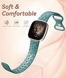Odbeai Leopard Bands Compatible with Fitbit Sense