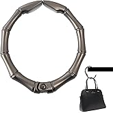 POKOTO Bag Hook Hanger, Holds Up to 33LB, Purse Hook for Desk, Under Table Bar Handbag Hanger, ledges, etc. Stylish Purse Holder Storage, Handbag Clips Hooks Holder Ring (S-Matte Gun Metal)