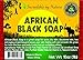 Incredible BY NATURE African Black Soap - Raw Organic Soap Face & Body Wash - Beauty Bar From Ghana West Africa