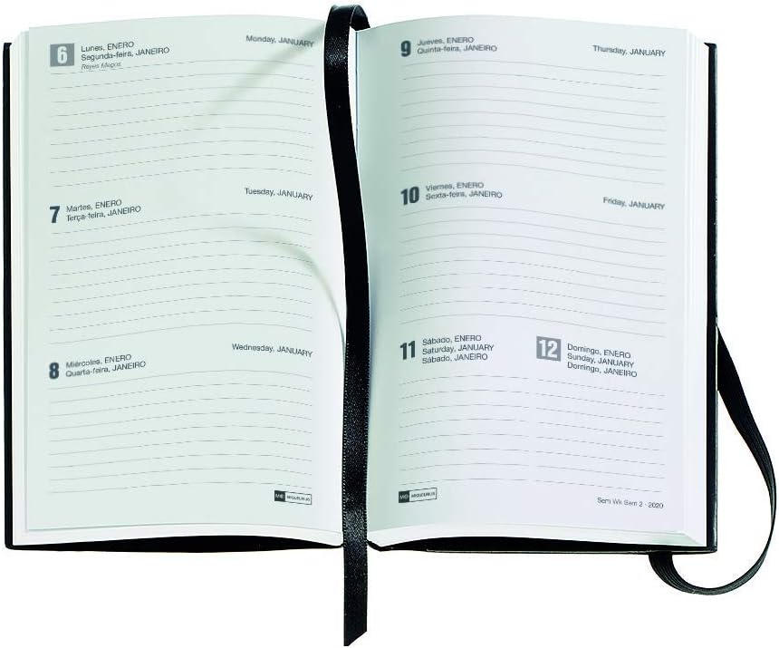 Miquel Rius - Year Planner 2021, red, 90 x 140 mm (SV) - Image 3