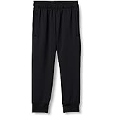 Amazon Essentials Boys' Athletic Performance Stretch Knit Gym Tapered Track Pants