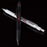 rOtring 600 Multicolour Pen and Mechanical Pencil 0.5mm 3-in-1 Black view 4