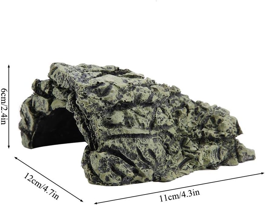 Bivwopei Piattaforma Per Crogiolarsi Per Tartarughe, Rampe Per Tartarughe, Grotte Nascondiglio Per Rettili, Scaletta Per Tartarughe, Rettili, Anfibi - 8