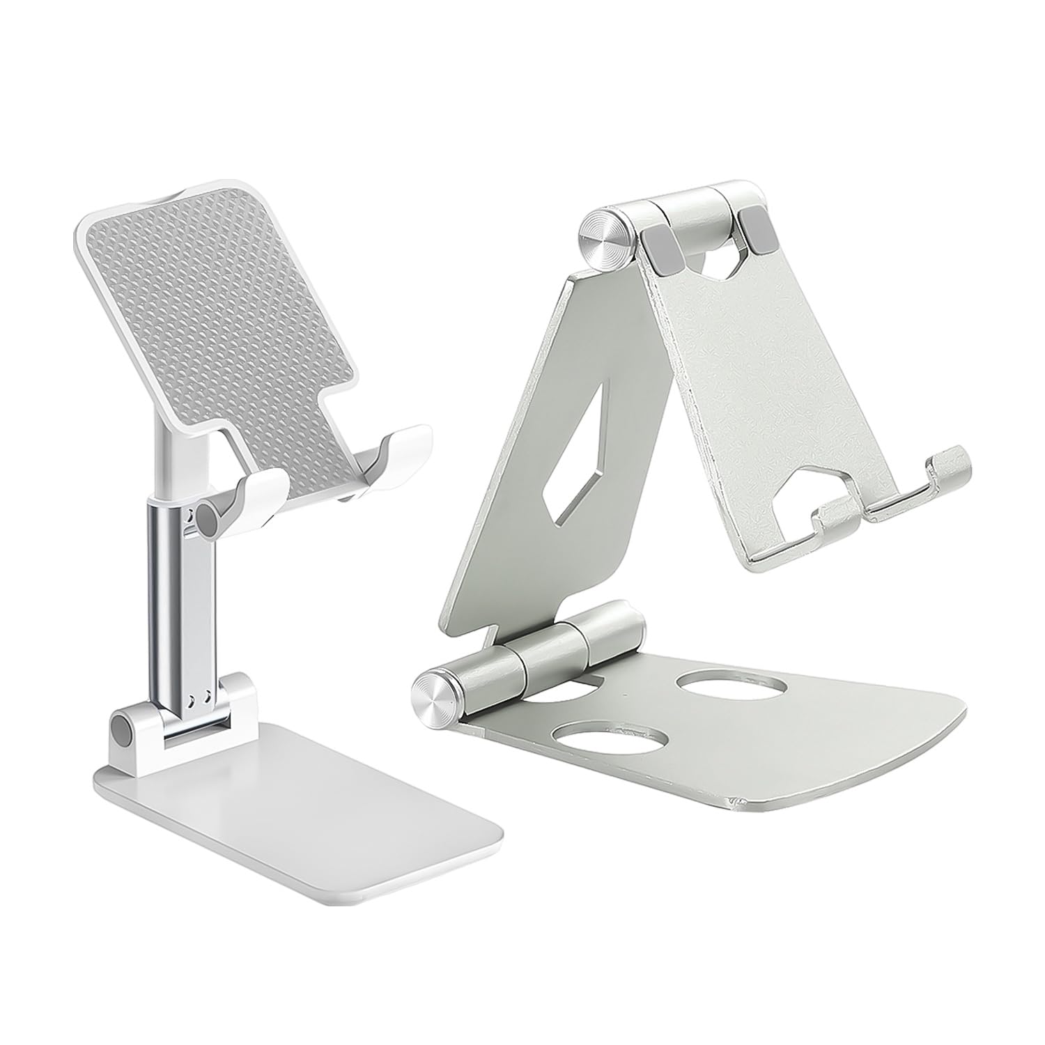 TYGFRT 2-Piece Folding Bracket, Portable Bracket, Aluminum Alloy Bracket, Table Bracket, Mobile Phone Bracket, Tablet Computer Bracket