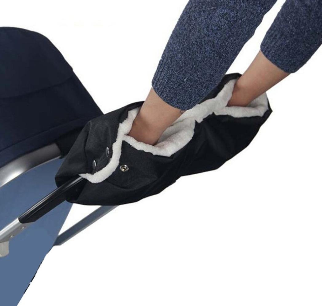 SMARTLADY Manoplas de Lana a Prueba de Viento para Bebé Carritos Otoño