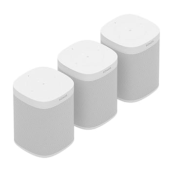 three room set with sonos one