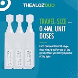 30 Thealoz Duo Eye Drops Unidose Travel Size, Dry Eye Relief, Preservative-Free view 5