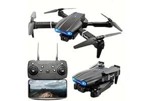 YEAHITCH 2.4G FPV Drone With 4K Camera For Adults RC Quadcopter With Auto Return Follow Me Brushless Motor Circle Fly Route Fly Altitude Hold Headless Mode For Adults Kids Men Begginer Gifts