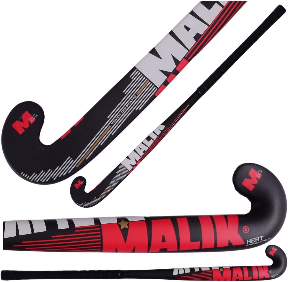 MALIK Field Hockey Sticks Sizes 37.5 Inch 36.5 Inch Outdoor Composite Carbon Fiberglass & Wooden Senior Pro Sticks : Sports & Outdoors