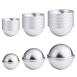 30PCS- Bath Bomb Mold Kit, 15 Set 3 Size Mold