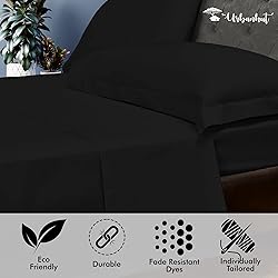 URBANHUT 100% Cotton California King Size Sheets
