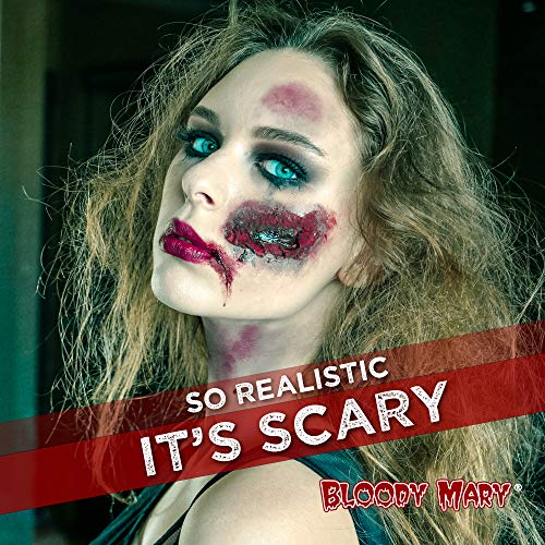 Special Effects Bruise Makeup Kit By Bloody Mary - Theatrical & Halloween Bruising Palette - SFX Fake Bruise Wheel For Fresh, Black, Blue, Old & Healing Bruises - Non Toxic