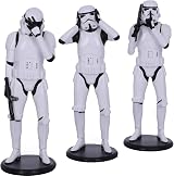 Nemesis Now Original Stormtrooper Three Wise Sci-Fi Figurines White 14cm view 5