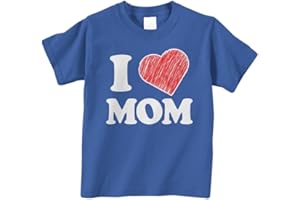 Threadrock Little Boys' I Love Mom Infant/Toddler T-Shirt