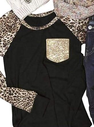 leopard print dressy tops