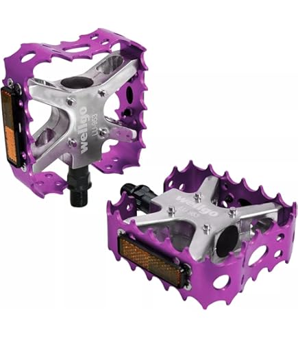 ペダル bear trap 1/2 old bmx square pedals Amazon.com : Wellgo Old School BMX MTB Bear Trap 1/2