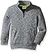 Crazy 8 Boys' Big Half-Zip Sweater