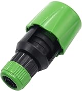 QRJ Kitchen Tap Hose Connector Green ABS 11x5.5x5.5cm Universal view 3