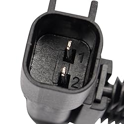 TRQ Rear ABS Wheel Speed Sensor Compatible with
