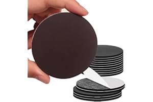 GEONASSUR Round Big Magnet Dots with Adhesive Backing for Crafts DIY School Office Home Flexible Circle Large Magnetic Dot with Self Adhesive Alternative to Magnets Tape Sheet 15 Pcs 55mm Diameter 2.2”x 0.08”