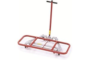 Raymond Original Mighty King Steel Desk Lift, Hard Rubber Wheels, 600 lbs Load Capacity, 10-1/4" Height, 32" Width X 16" Depth