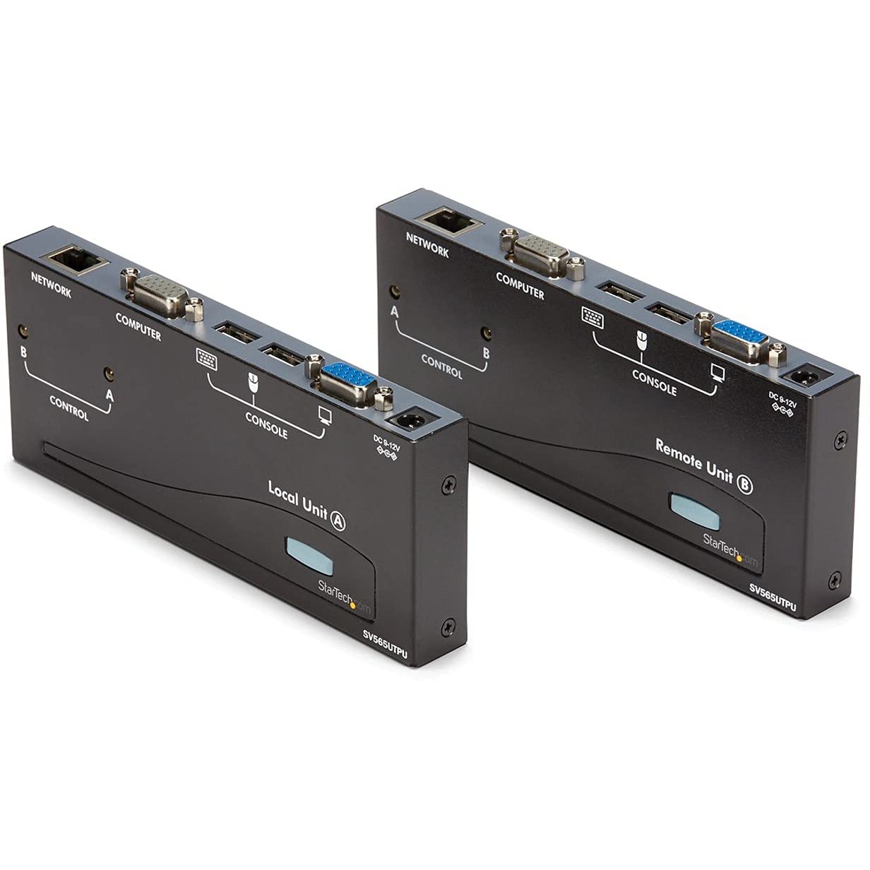 StarTech.com 500ft (150m) VGA KVM Extender - PS/2 & USB Host - KVM Console Over CAT5 Ethernet for Multiple Servers / Computers, TAA