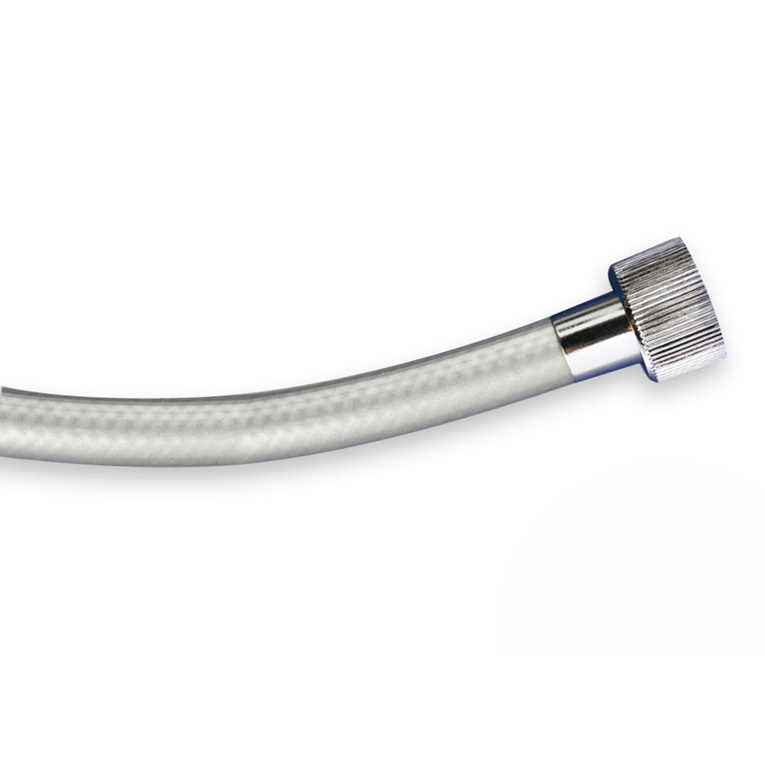 Tatay Reinforced Shower Hose White, 2.0 M, PVC, Grey, One Size