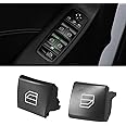Moonlinks W164 Window Switch Button Compatible with Mercedes Benz ML GL R Class Window Switch Repair Button Covers,Rear Left and Right Driver Side(W164 2006-2011,X164 2007-2012,W251 2006-2012,2 Pcs)…