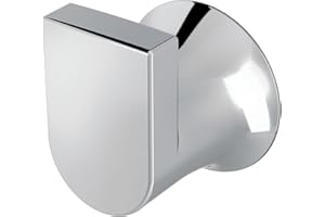 Moen Genta LX Chrome Modern Single Robe or Towel Hanger for Kitchen or Bathroom, BH3803CH