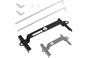 Adjustable Crossbar Battery Hold Down Kit with 10.63"/27cm J-type Battery Hold Down Bolt,Practical Car Batteries Holder Provi