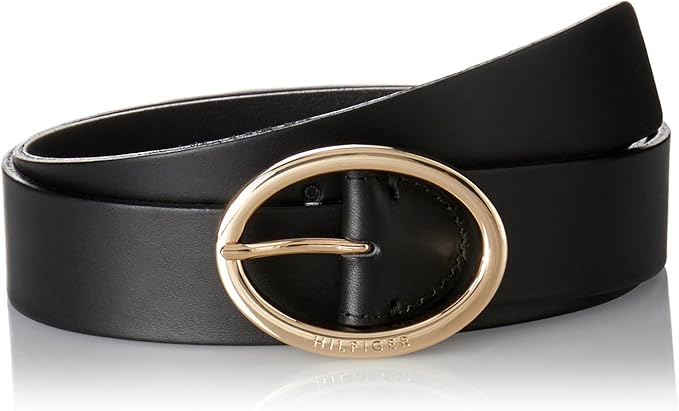 tommy hilfiger oval buckle belt 3.5