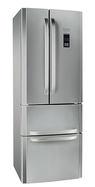 Hotpoint E4DG AAA X MTZ Side-by-Side / 195.5 cm Höhe / 278 kWh/ 298.0 Liter Kühlteil / 87.0 Liter Gefrierteil/Multi-Temperatu